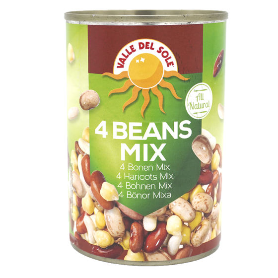 Valle Del Sole 4 Beans Mix...