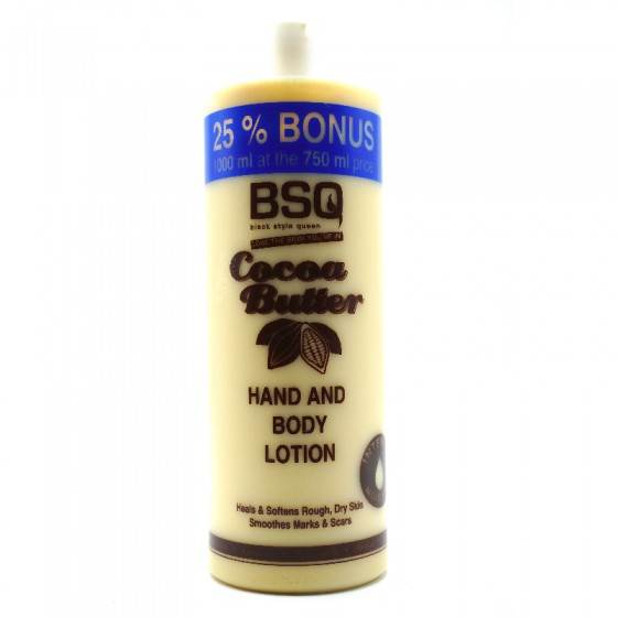 BSQ Coco Butter Hand and body lotion 750ml