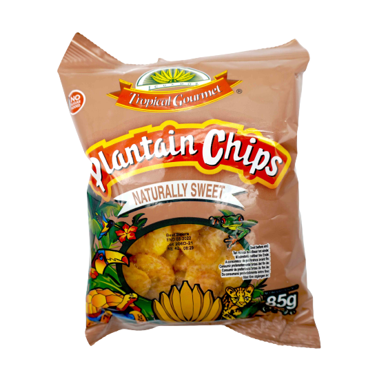 Tropical Gourmet Plantain Chips Sweet 85 gm