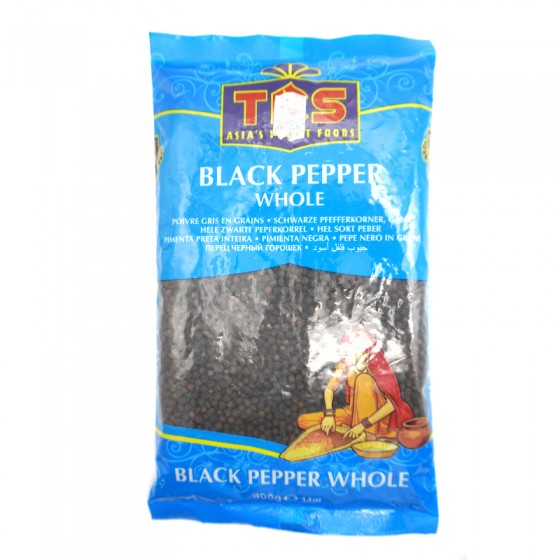 TRS Black pepper whole  400gm